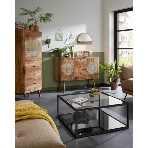 LINEA FURNITURE CALLISTA SQUARE COFFEE TABLE