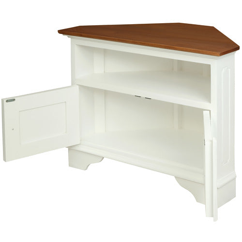 LA VERDE CALIFORNIA 2 DOOR CORNER TV STAND