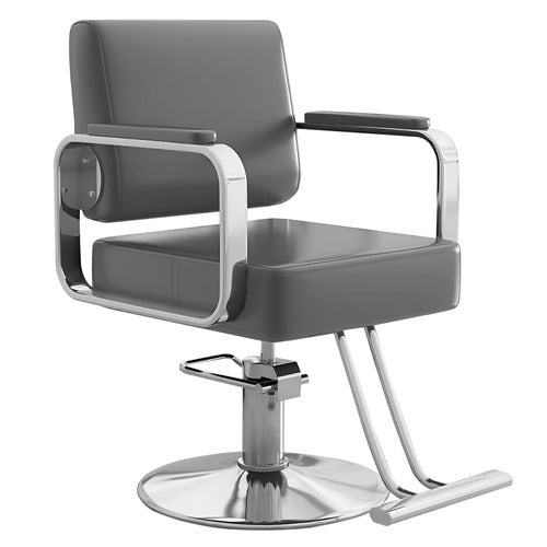 MODERN COLLECTIVE VERONICA FAUX LEATHER SALON CHAIR