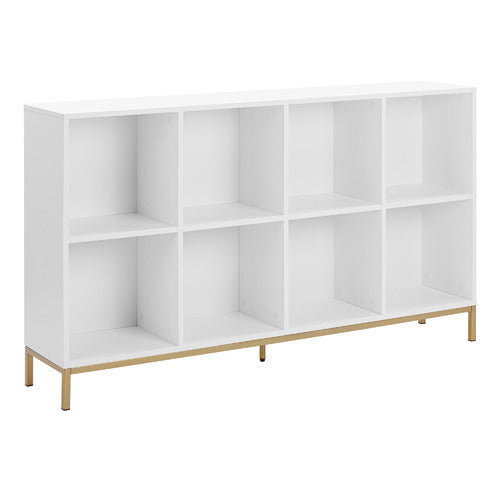 WHITE & GOLD MARLENE BOOKCASE