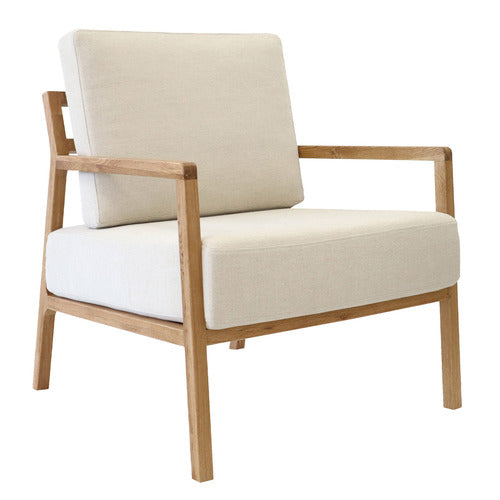 HYDE PARK HOME VERNICE COTTON-BLEND ARMCHAIR