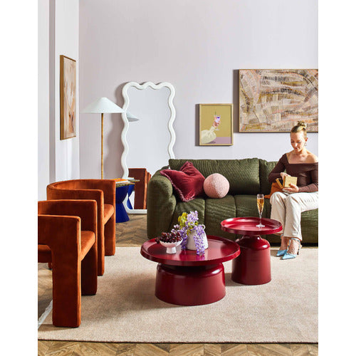 PALATINE STEEL COFFEE TABLE