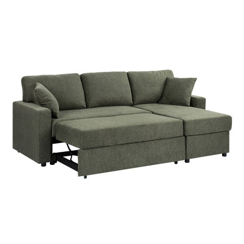 DARCY 3 SEATER SOFA BED WITH REVERSIBLE CHAISE