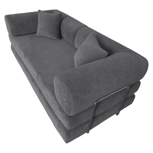 MIKASA FURNITURE KIRAN 3 SEATER DOUBLE CORDUROY SOFA BED