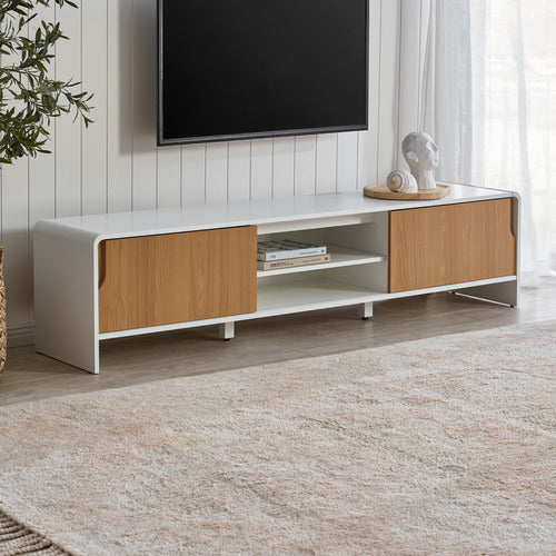 RAPHAEL 180CM 2 DOOR ENTERTAINMENT UNIT