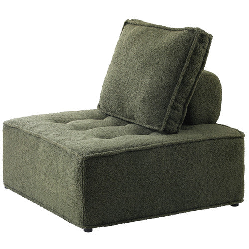 LIVING FUSION THESEUS BOUCLE ADJUSTABLE ACCENT CHAIR