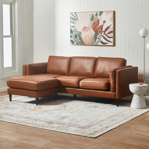 BRAHM PREMIUM 3 SEATER SOFA WITH REVERSIBLE CHAISE