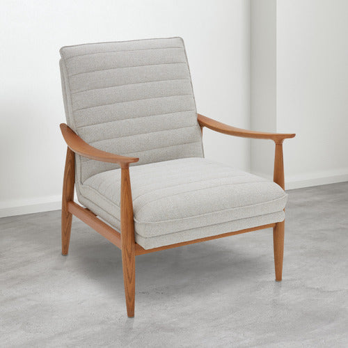 STONE ALDRIC UPHOLSTERED ARMCHAIR