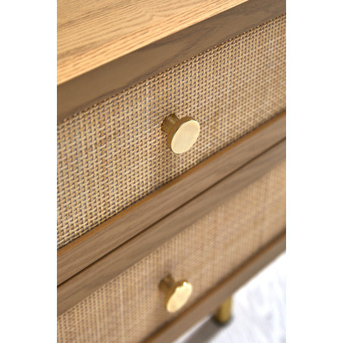 MAXINE 2 DRAWER BEDSIDE TABLE