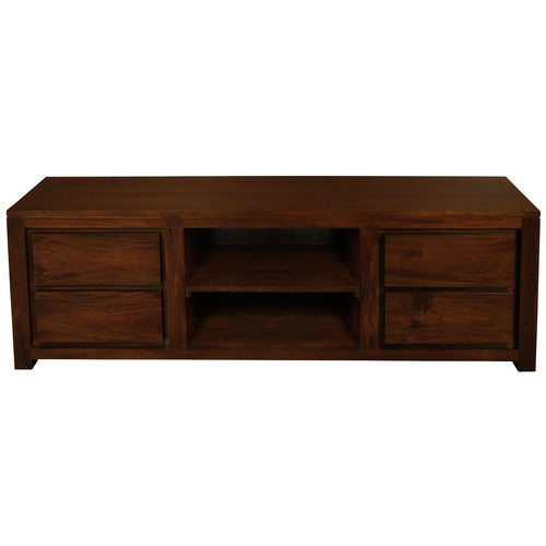 LA VERDE BELGIUM 4 DRAWER ENTERTAINMENT UNIT