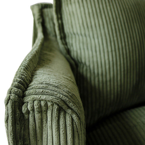HYDE PARK HOME CUMULUS CORDUROY SLIPCOVER ARMCHAIR