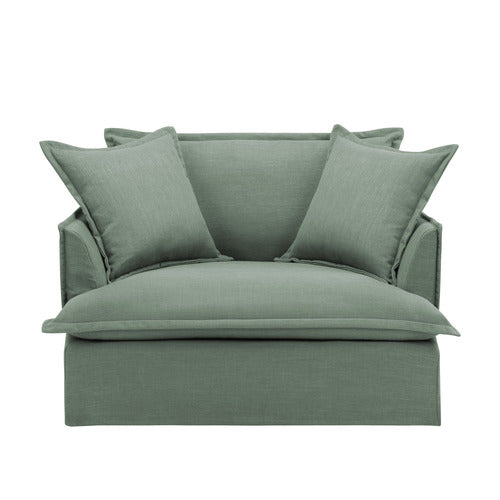 SOFTY PREMIUM OVERSIZED SIIPCOVER ARMCHAIR