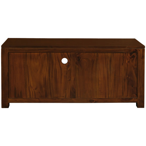 LA VERDE BELGIUM 2 DRAWER SOLID WOOD ENTERTAINMENT UNIT