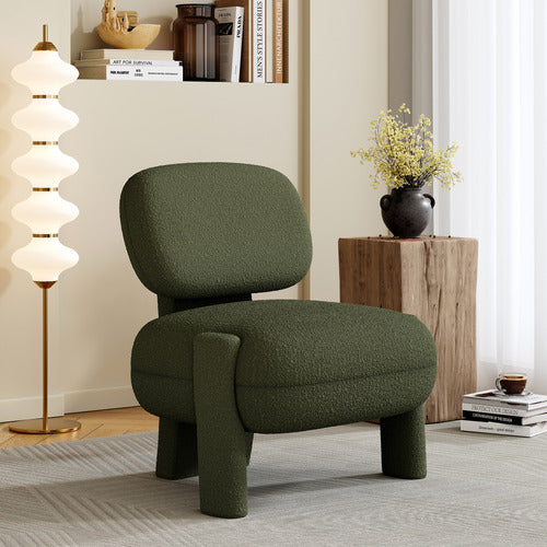 EVER DREAMING LIVING ASSIA UPHOLSTERED ACCENT CHAIR