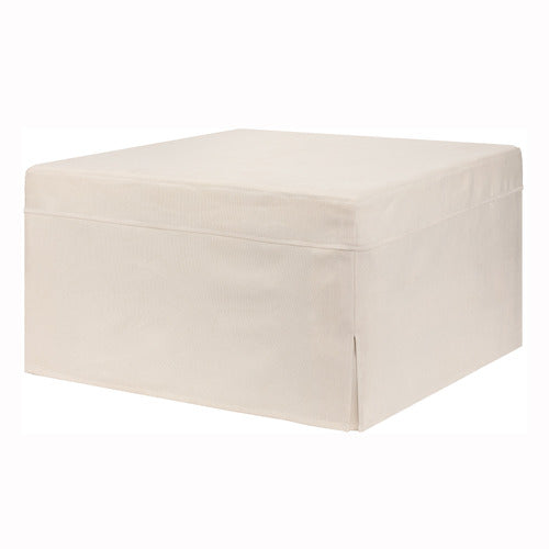 DECOR TRADERS FOLDLUX CONVERTIBLE OTTOMAN SOFA BED WITH SLIPCOVER