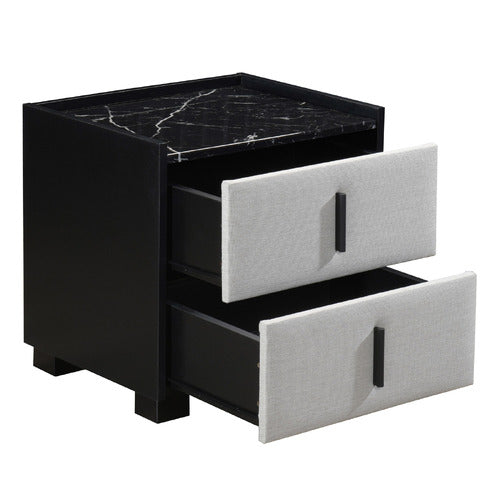 WESTERN DESIGNS SPRING 2 DRAWER BEDSIDE TABLE