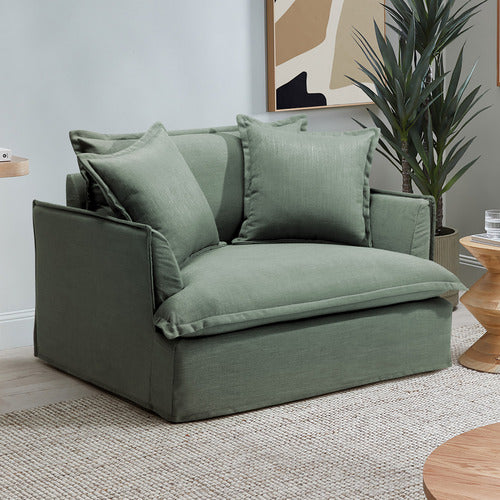 SOFTY PREMIUM OVERSIZED SIIPCOVER ARMCHAIR