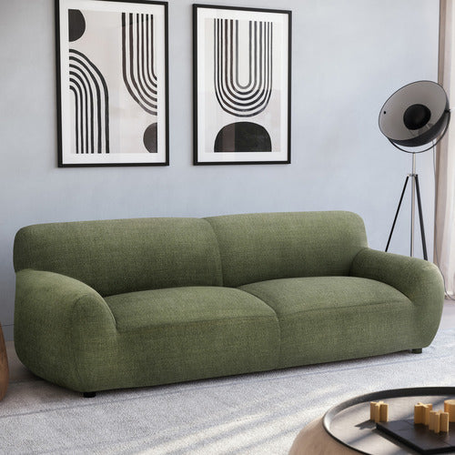 CORNER OFFICE SAIRA 3 SEATER UPHOLSTERED SOFA