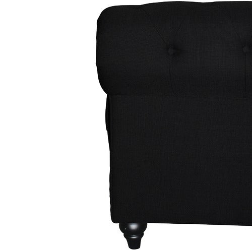BY DESIGNS LANDON 2 SEATER CHESTERFIELD SOFA