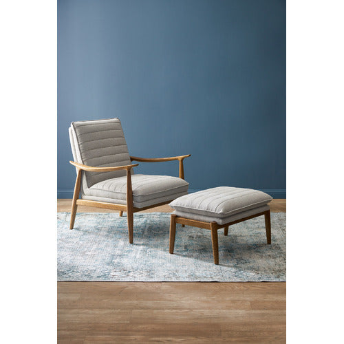 STONE ALDRIC UPHOLSTERED ARMCHAIR