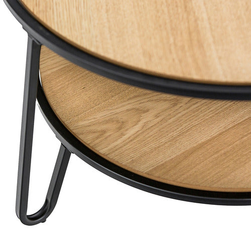 CONTINENTAL DESIGNS MACY ROUND COFFEE TABLE