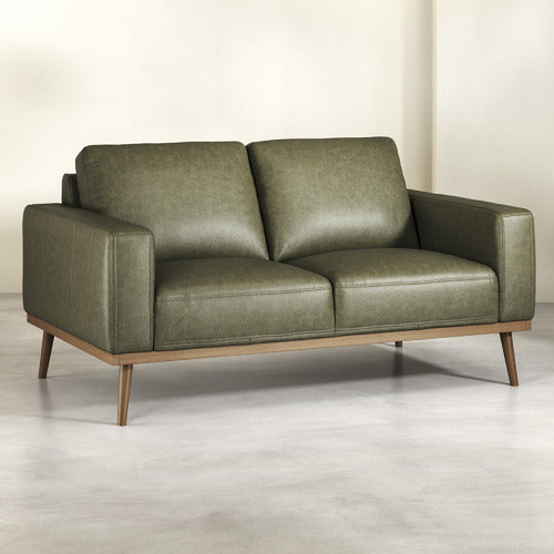 LANDIS 2 SEATER GENUINE LEATHER SOFA