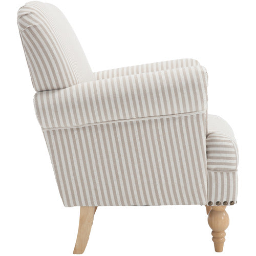 CASSINGTON HOME DARVIN STRIPE ARMCHAIR
