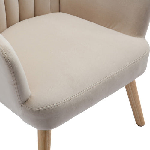 CASSINGTON HOME ELYSE VELVET ARMCHAIR