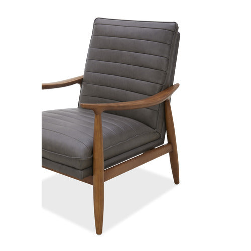 ALDRIC GENUINE LEATHER ARMCHAIR