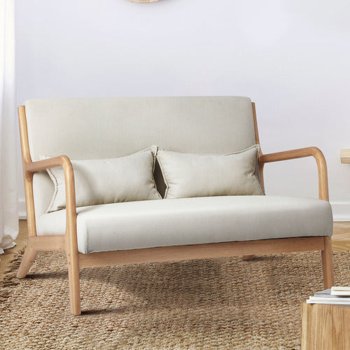 LIVING FUSION ADEARE 2 SEATER UPHOLSTERED SOFA