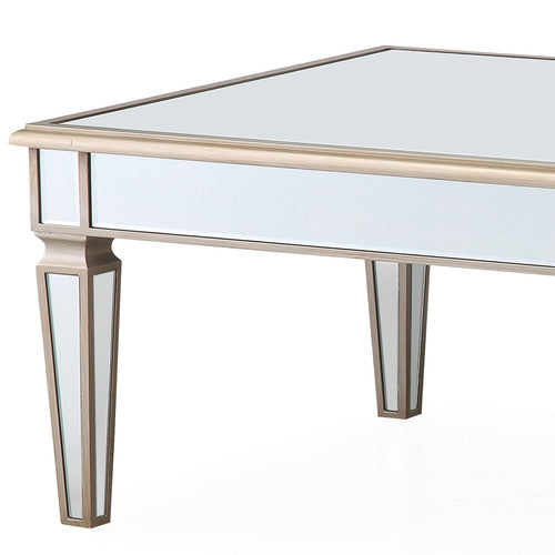 SOUTHERN STYLERS SIERRA MIRRORED COFFEE TABLE