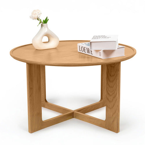 NORDIC STREET ANSELM OAK WOOD COFFEE TABLE