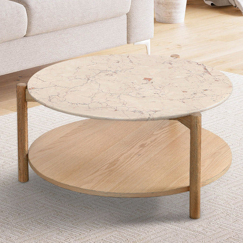 ESTUDIO FURNITURE MAYBURY MARBLE COFFEE TABLE