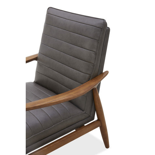ALDRIC GENUINE LEATHER ARMCHAIR