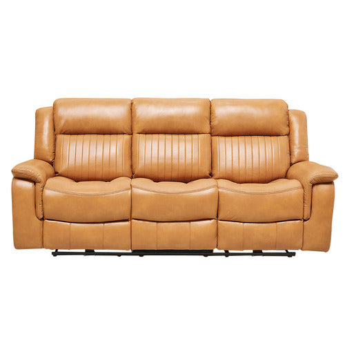 BY DESIGNS MARCIELA 3 SEATER ELECTRIC RECLINER SOFA