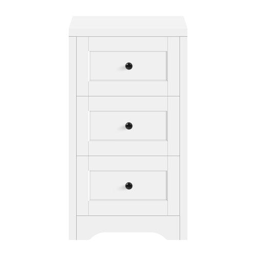 HOXTON ROOM CONSTANCE 3 DRAWER BEDSIDE TABLE