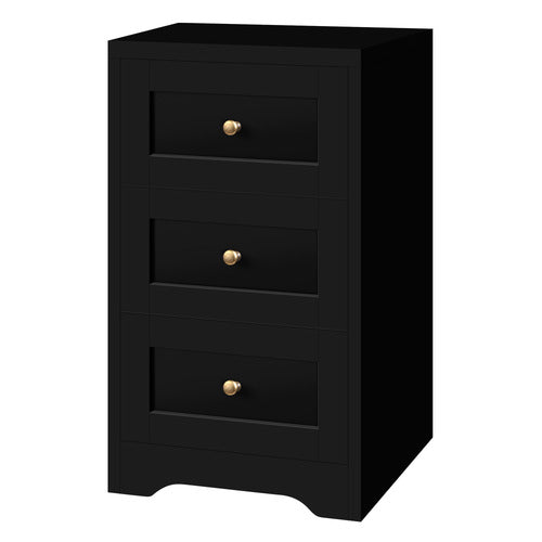 HOXTON ROOM WILLOW 3 DRAWER BEDSIDE TABLE