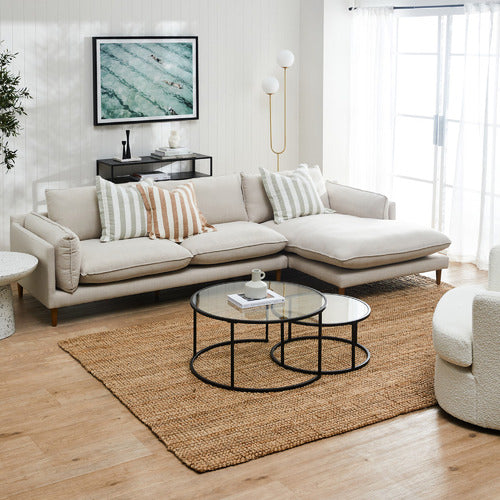 ESTUDIO FURNITURE 2 PIECE COCO NESTING COFFEE TABLES SET