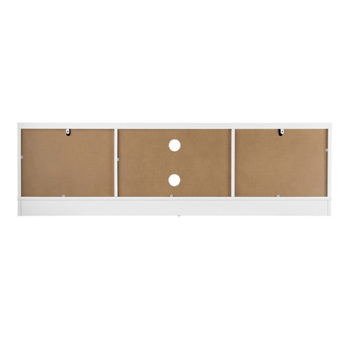LIVING FUSION WHITE AURORA ENTERTAINMENT UNIT