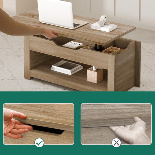 HOXTON ROOM MICHEL LIFT UP COFFEE TABLE