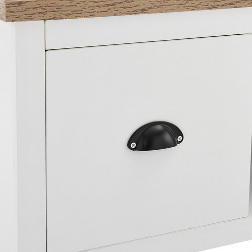 CORE LIVING WHITE & NATURAL EAST HASTINGS ENTERTAINMENT UNIT