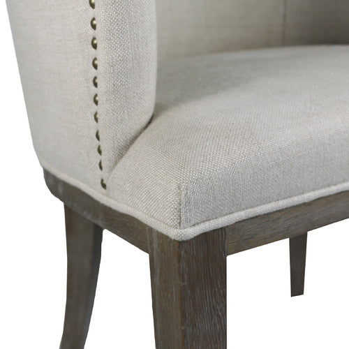 NATURALLY PROVINICIAL MAXIME FABRIC TUB CHAIR