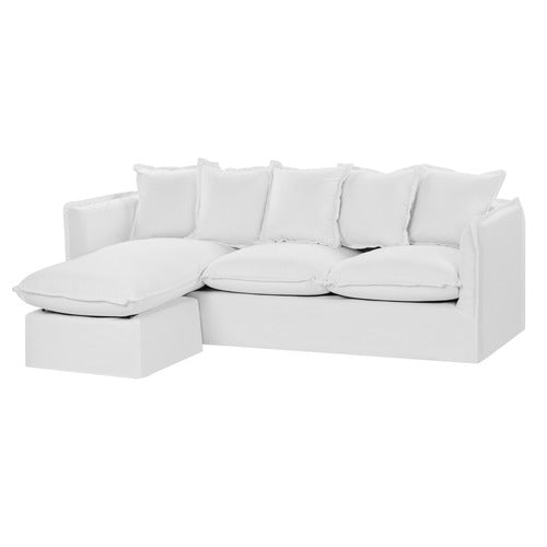 MONTAUK SLIPCOVER REVERSIBLE CHAISE SOFA