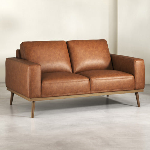 LANDIS 2 SEATER GENUINE LEATHER SOFA