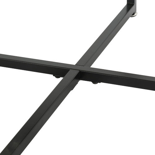 EVER DREAMING LIVING GAEL FAUX MARBLE COFFEE TABLE