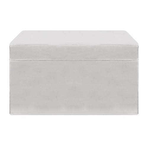 DECOR TRADERS FOLDLUX CONVERTIBLE OTTOMAN SOFA BED WITH SLIPCOVER