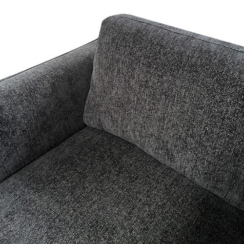 EXQUISITE LIVING GREY FORREST 3 SEATER SOFA
