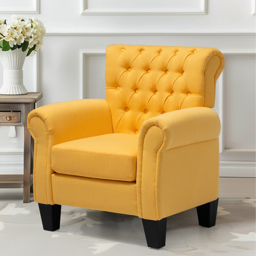 NATURALLY PROVINICIAL DUMAS UPHOLSTERED ARMCHAIR