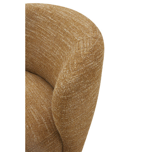 LIBBY UPHOLSTERED SWIVEL ACCENT CHAIR