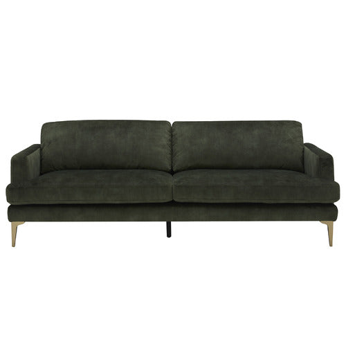 DARYA 3 SEATER VELVET SOFA
